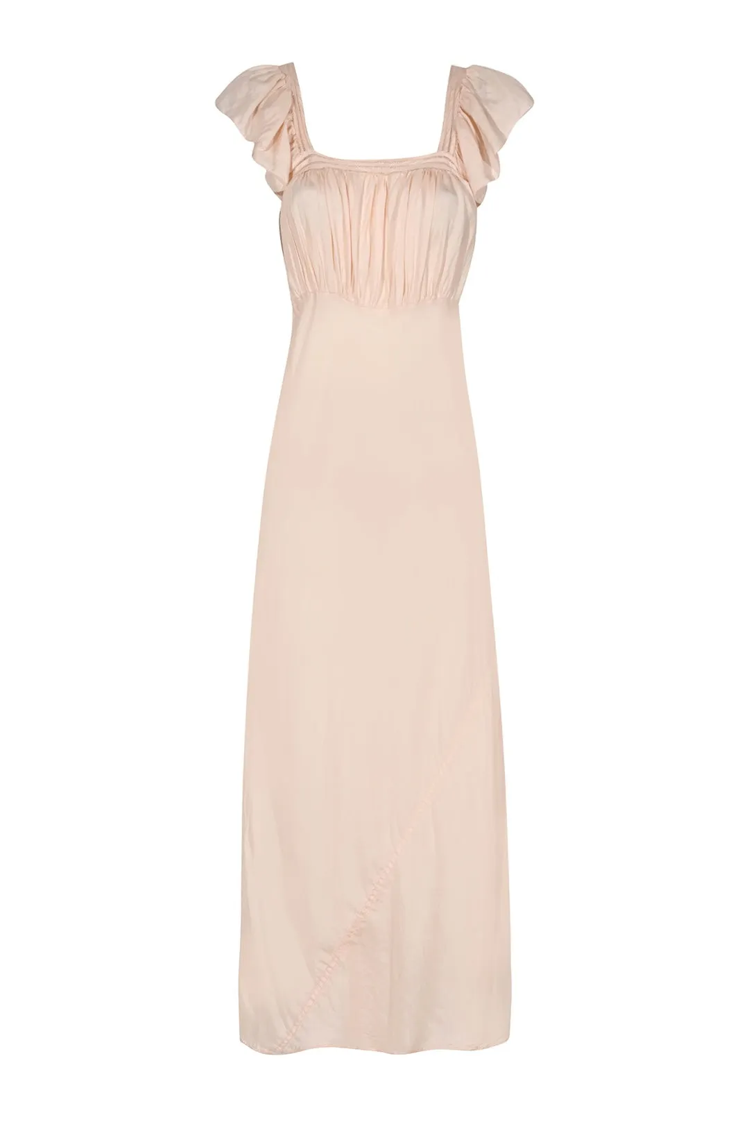 1930s Pink Silk Slip