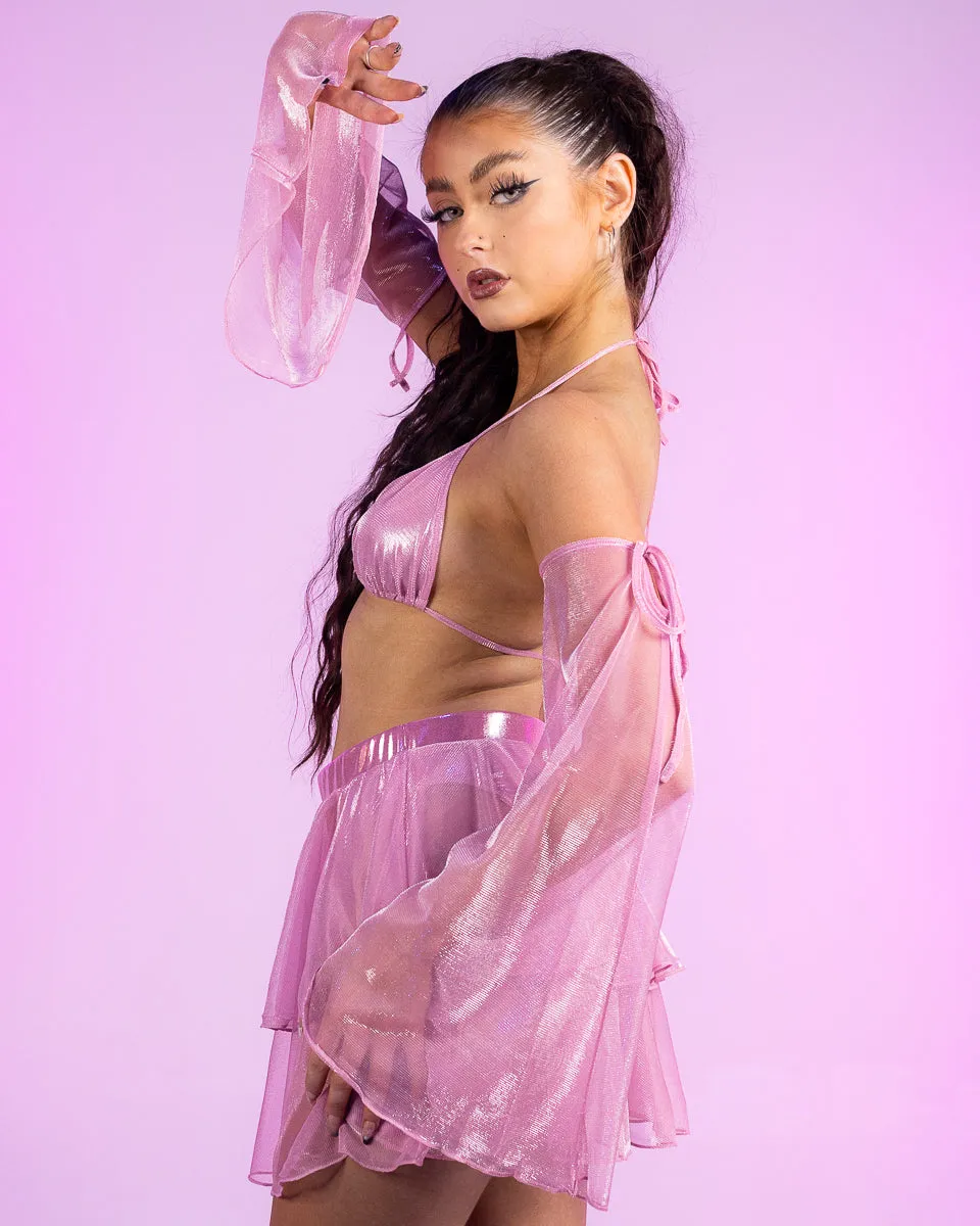 3pc Baby Pink Daydreamer Skirt Set