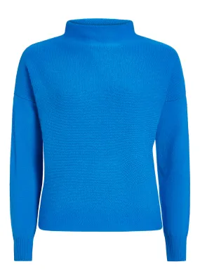 Amanda Cashmere Pullover- Jetstream
