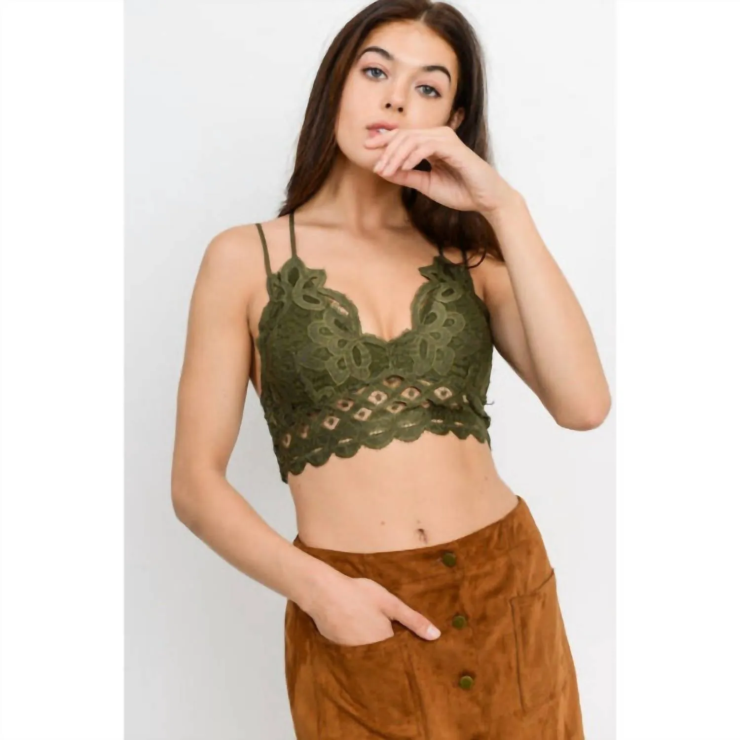 Anemone - Lace Bralette