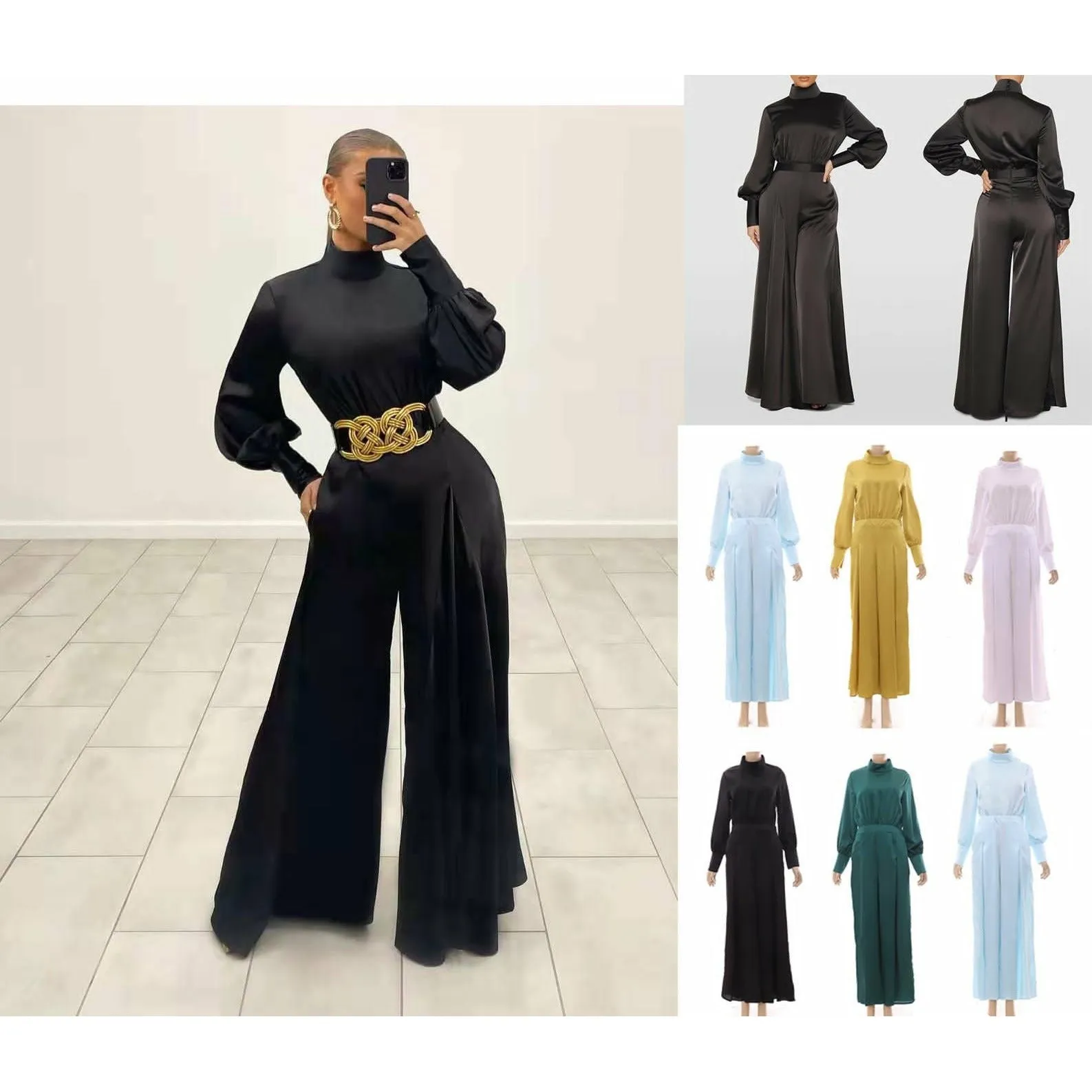 Big Flared Jumpsuit