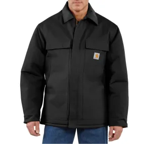 C003 Loose Fit Firm Duck Insulated Traditional Coat - BLK-Black | Carhartt 106674