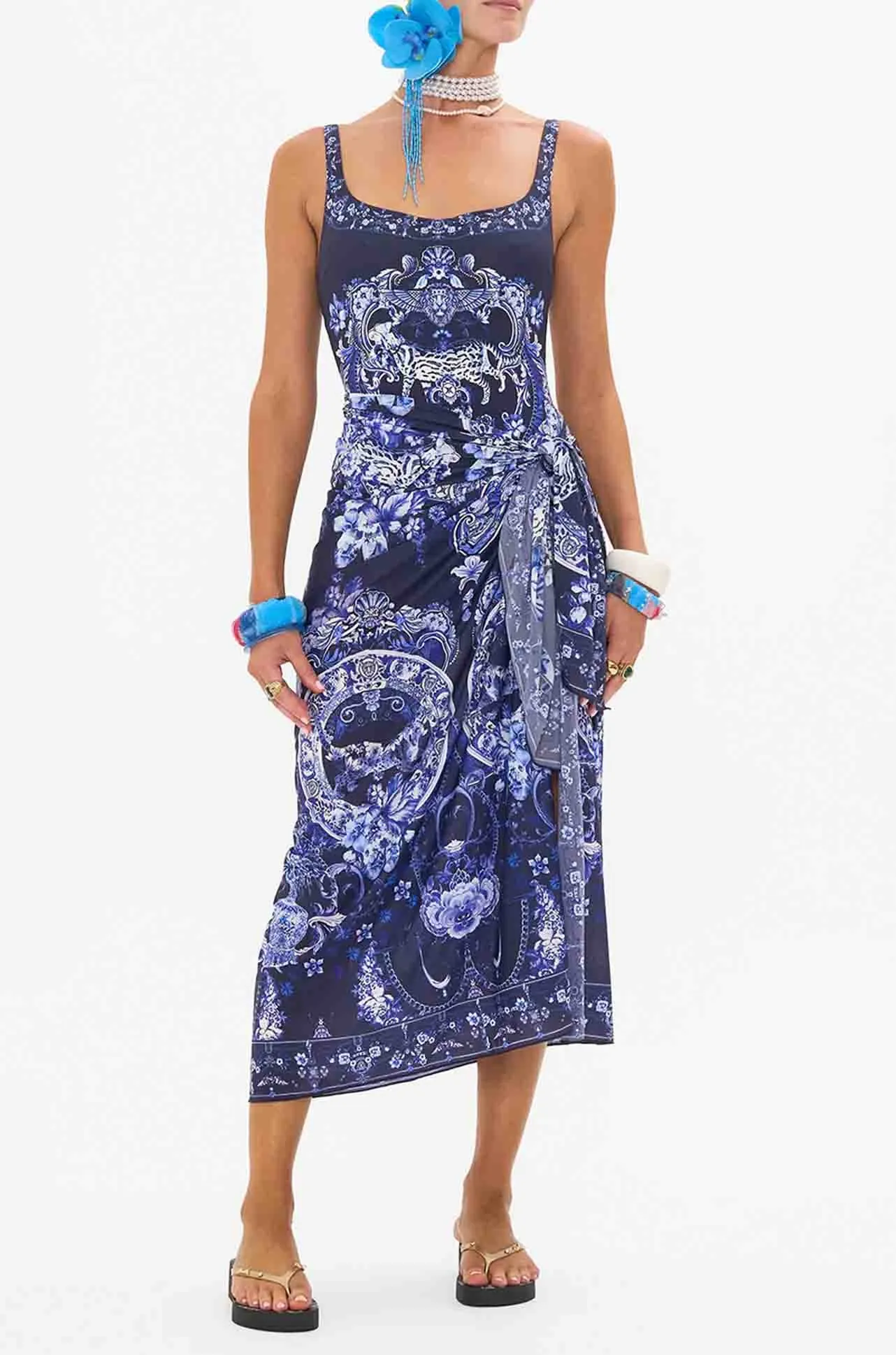Camilla - Delft Dynasty Long Sarong
