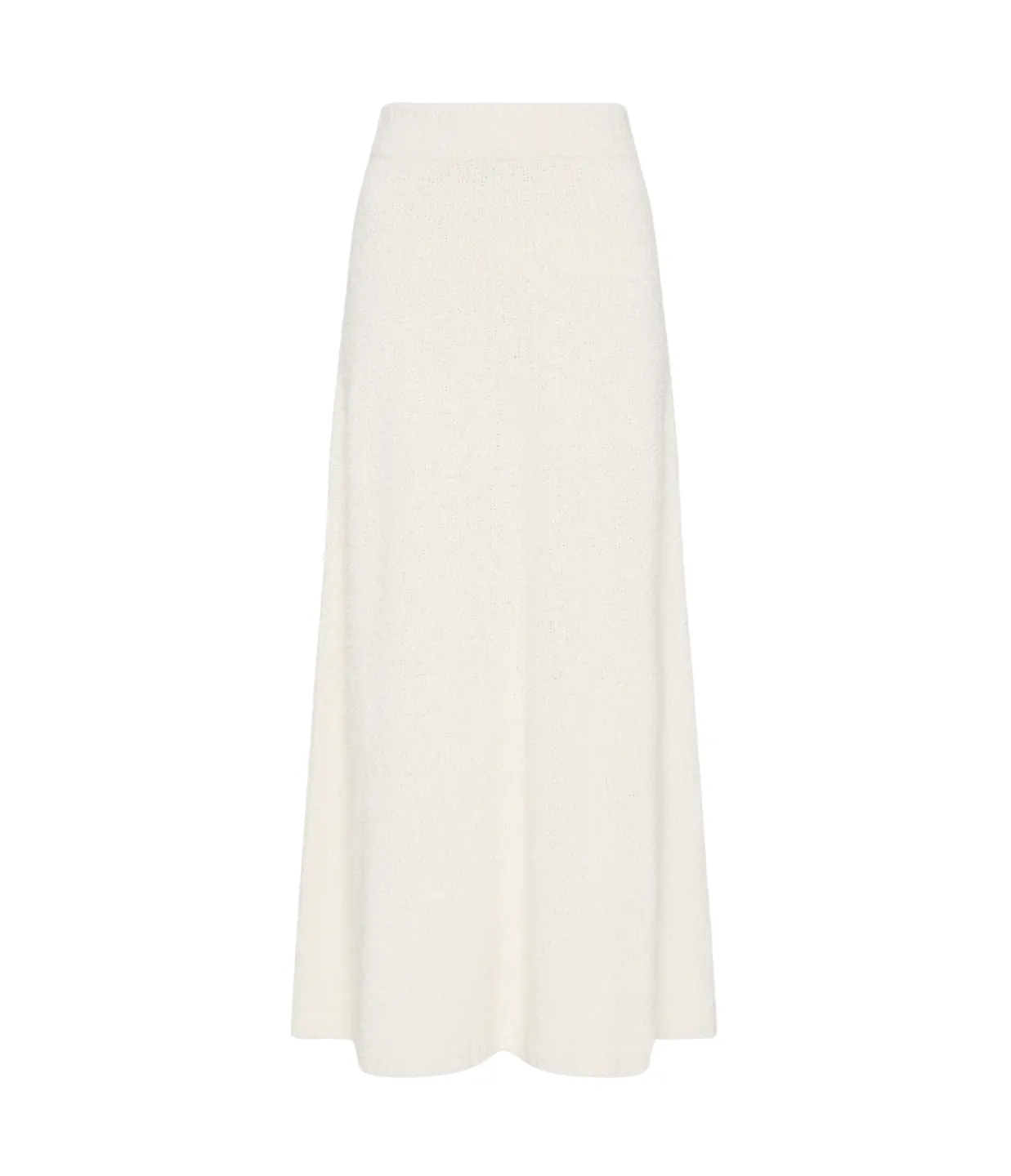 Celeste Cashmere Blend Skirt in Off White