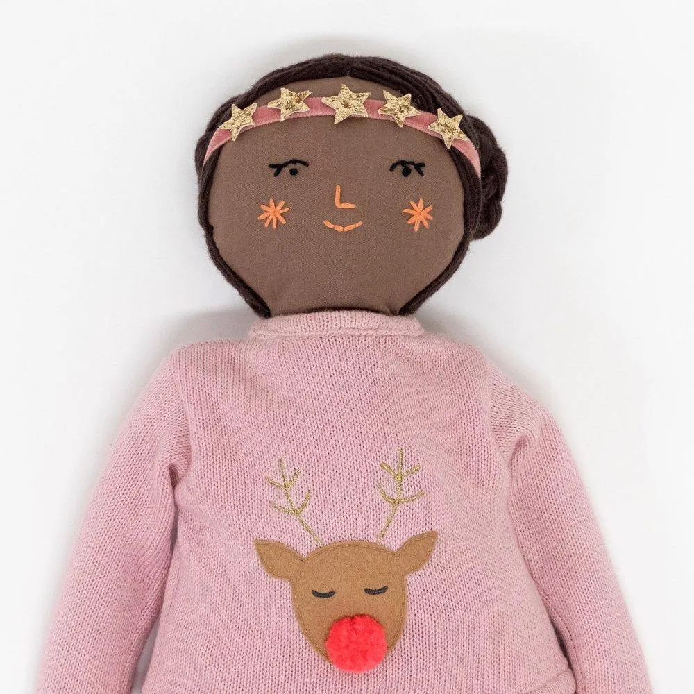 CHRISTMAS JUMPER DOLL