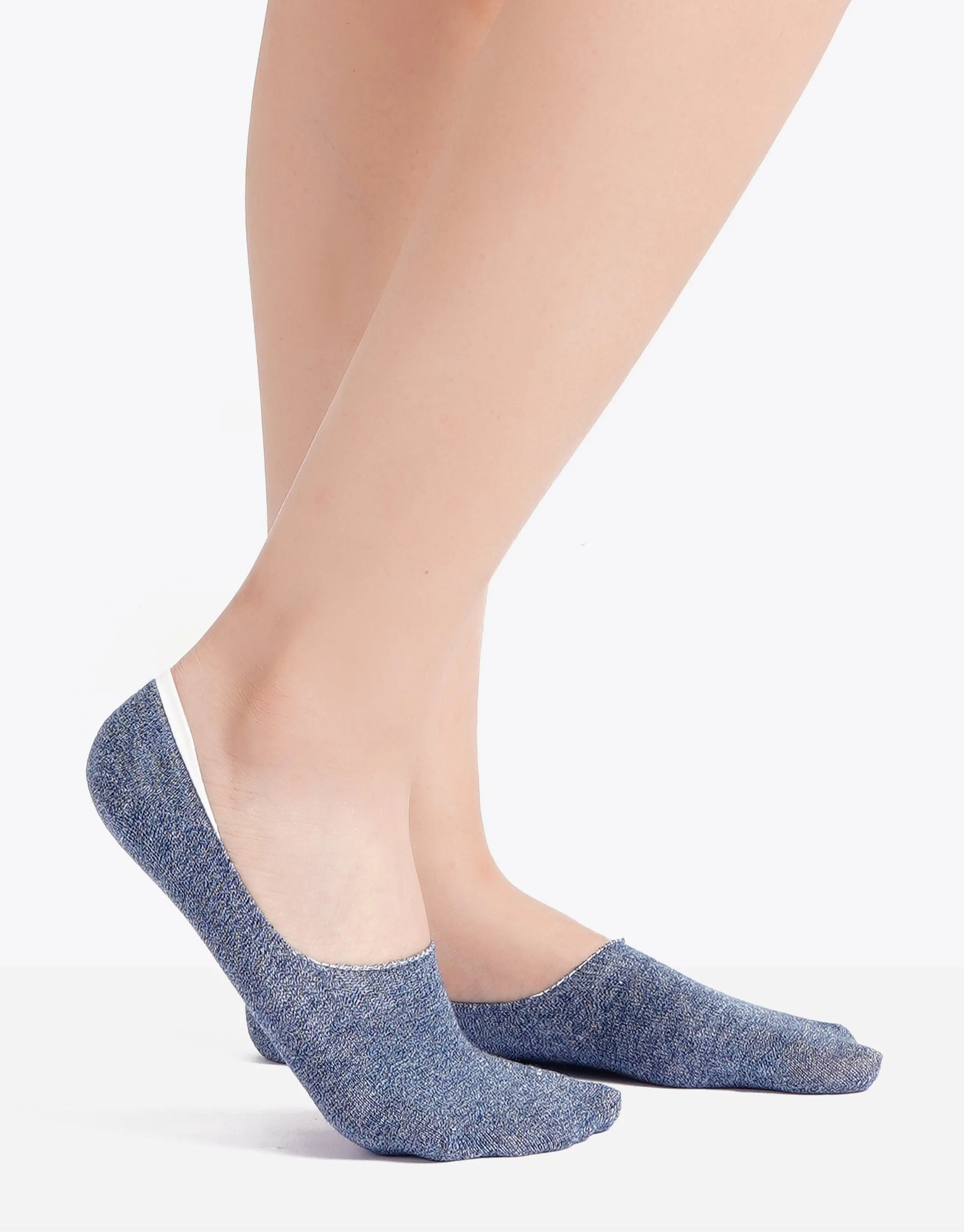 Colored Invisible Socks - 5 pairs