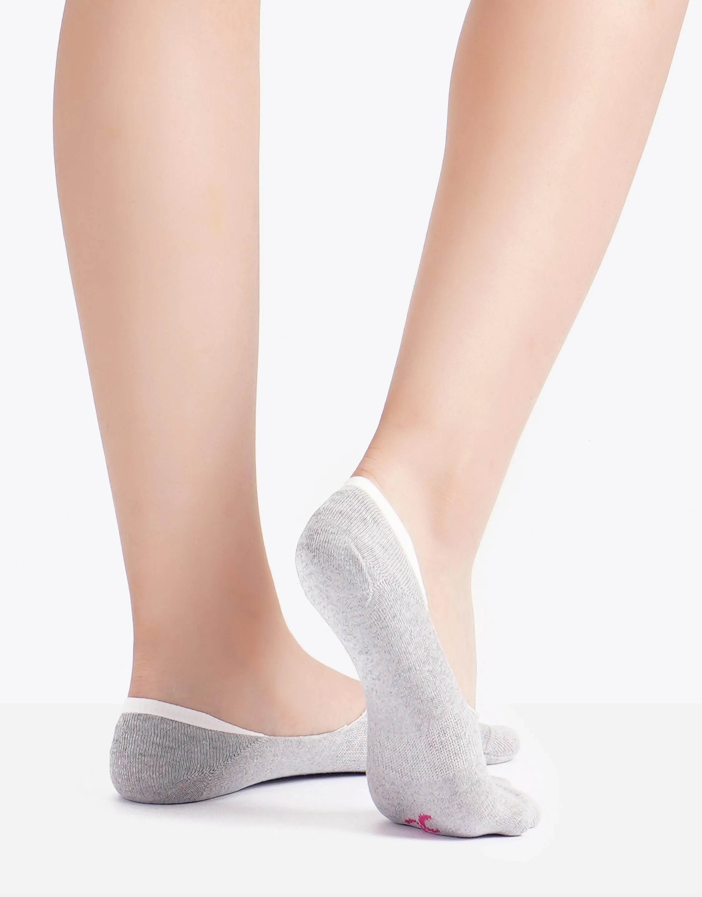 Colored Invisible Socks - 5 pairs