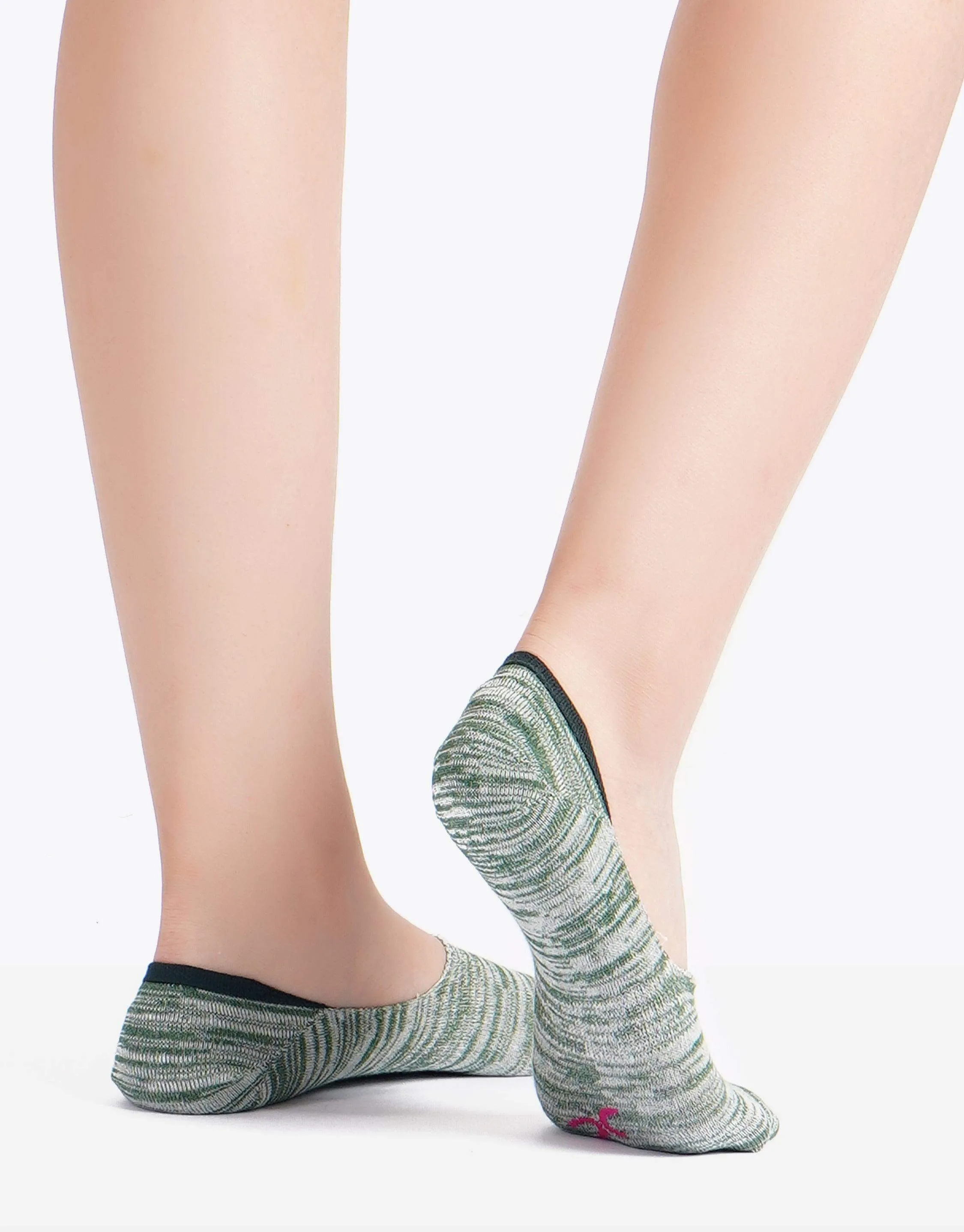 Colored Invisible Socks - 5 pairs