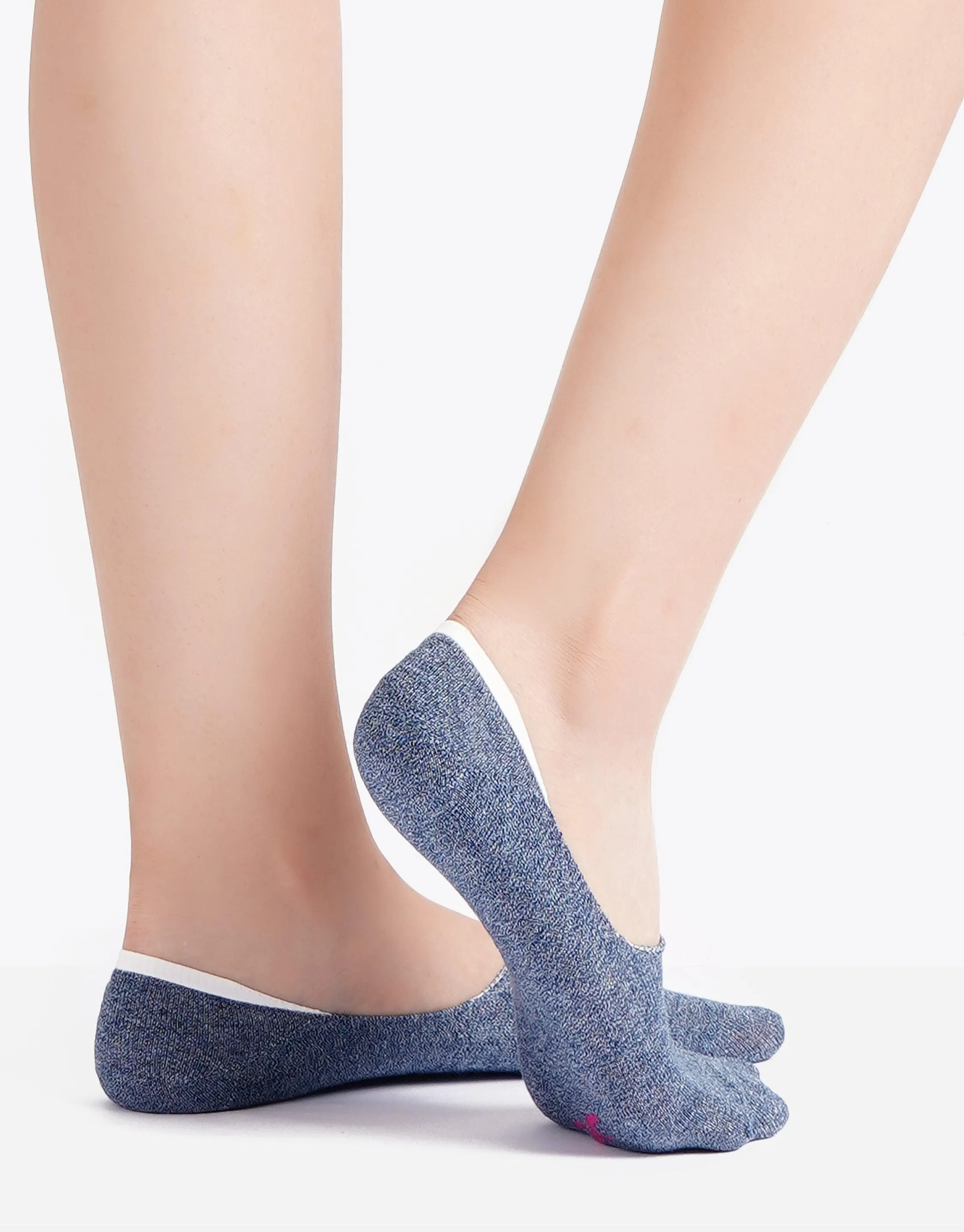 Colored Invisible Socks - 5 pairs