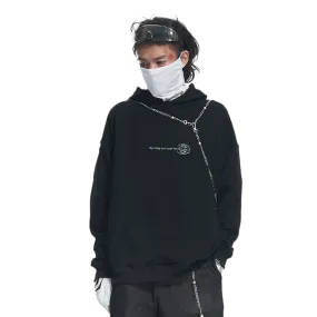 Concept Wave Printing Hoodie