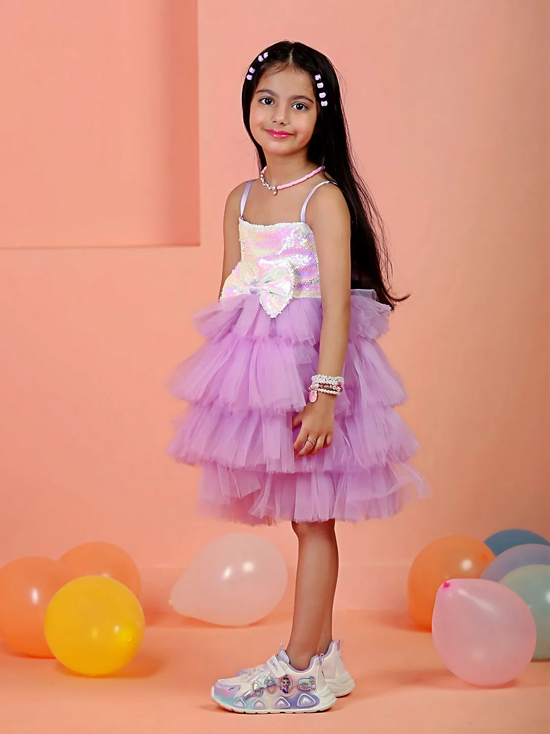 Cotton Candy Dream Girls Tulle Dress
