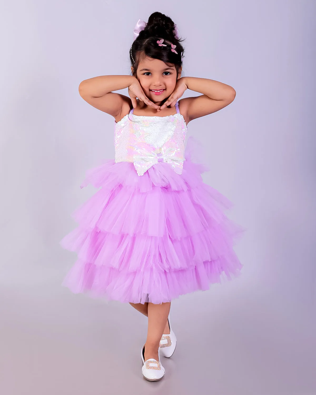Cotton Candy Dream Girls Tulle Dress