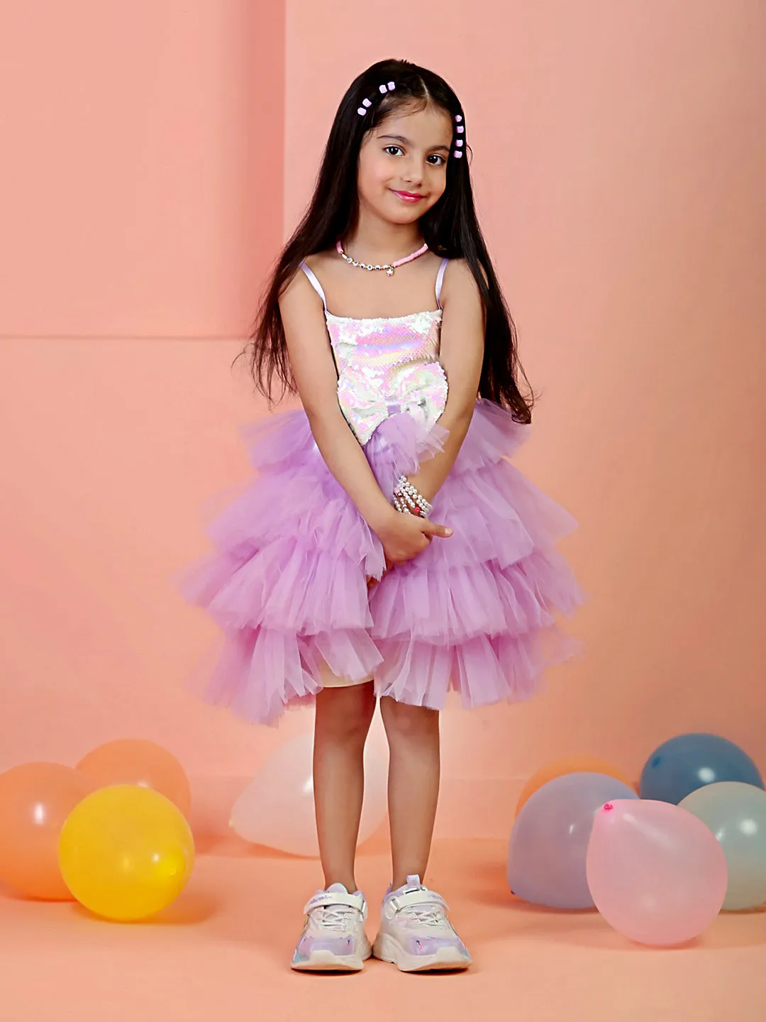 Cotton Candy Dream Girls Tulle Dress