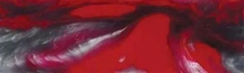 Crimson & Silver Acrylester #40 5/8" x 5/8" x 5" Pen Blank (1 pc)
