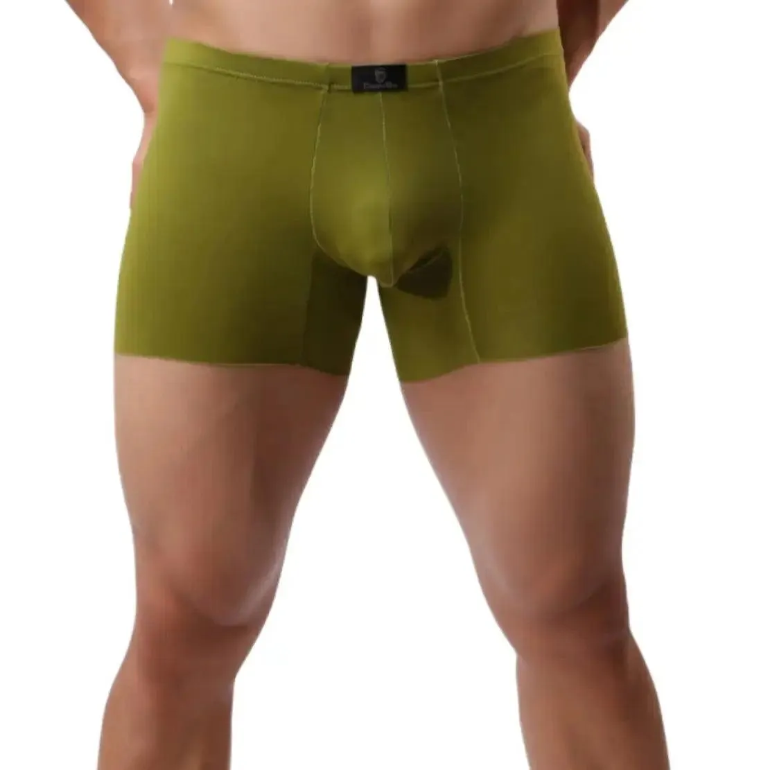 DomiGe Men's Mid-Waist Boxer Briefs Stylish Underwear for Men