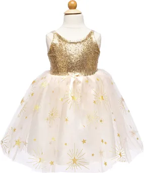 Great Pretenders Golden Glam Party Dress - Size 3/4