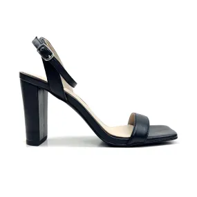 Hailey Dress Sandal In Black Leather