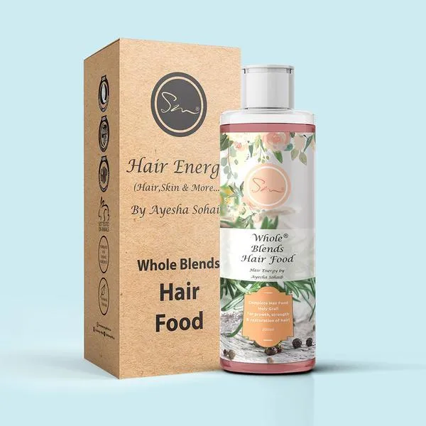 Hair Care Bundle ( Whole Blends Hair Shampoo, Whole Blends Hair Food, Luster Hair Capsule Mask )