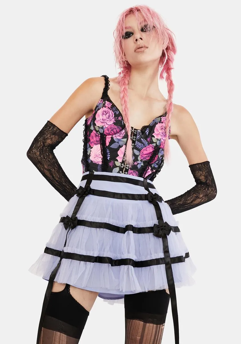 Hell On Heels Tulle Mini Skirt