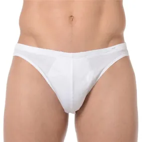 Hom Premium Cotton Comfort Micro Brief - White