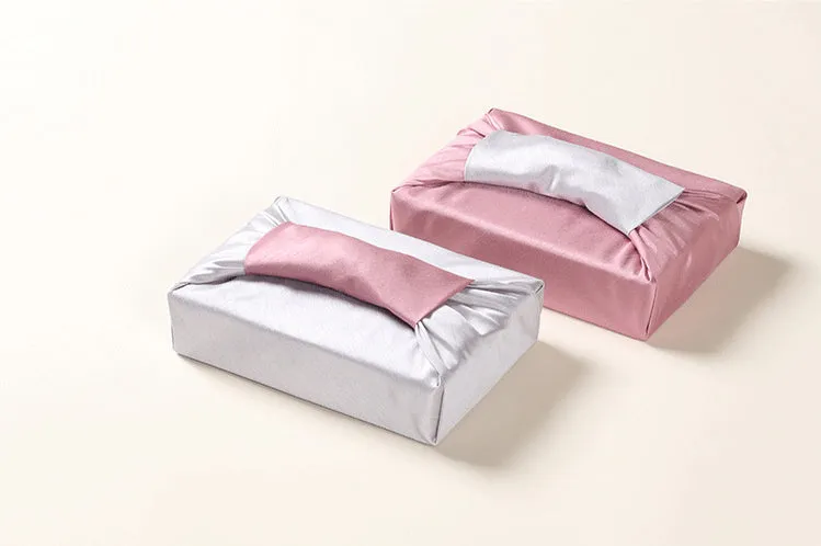 Indie Pink & Silver Double Sided Bojagi