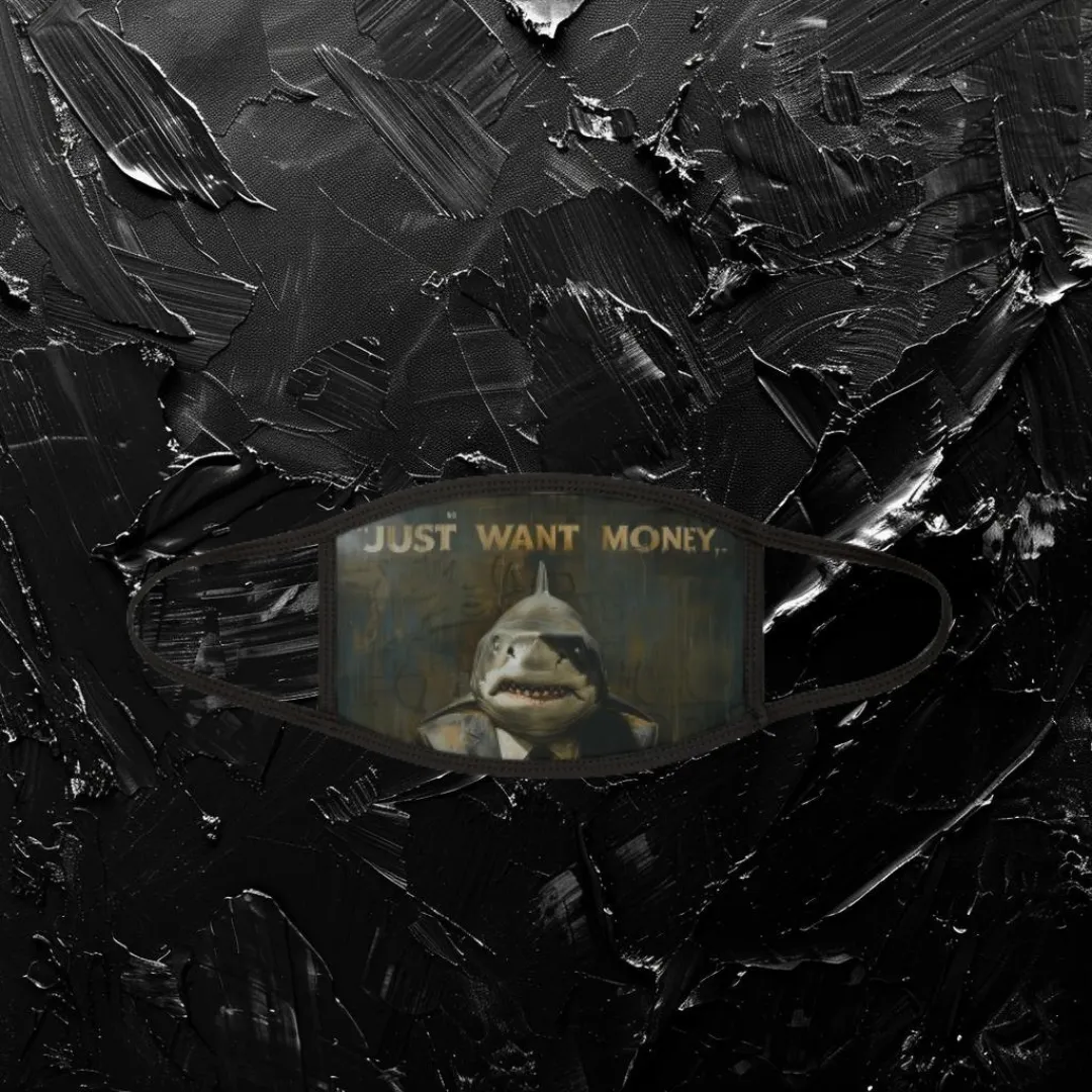 ITM "Money Shark" Face Mask