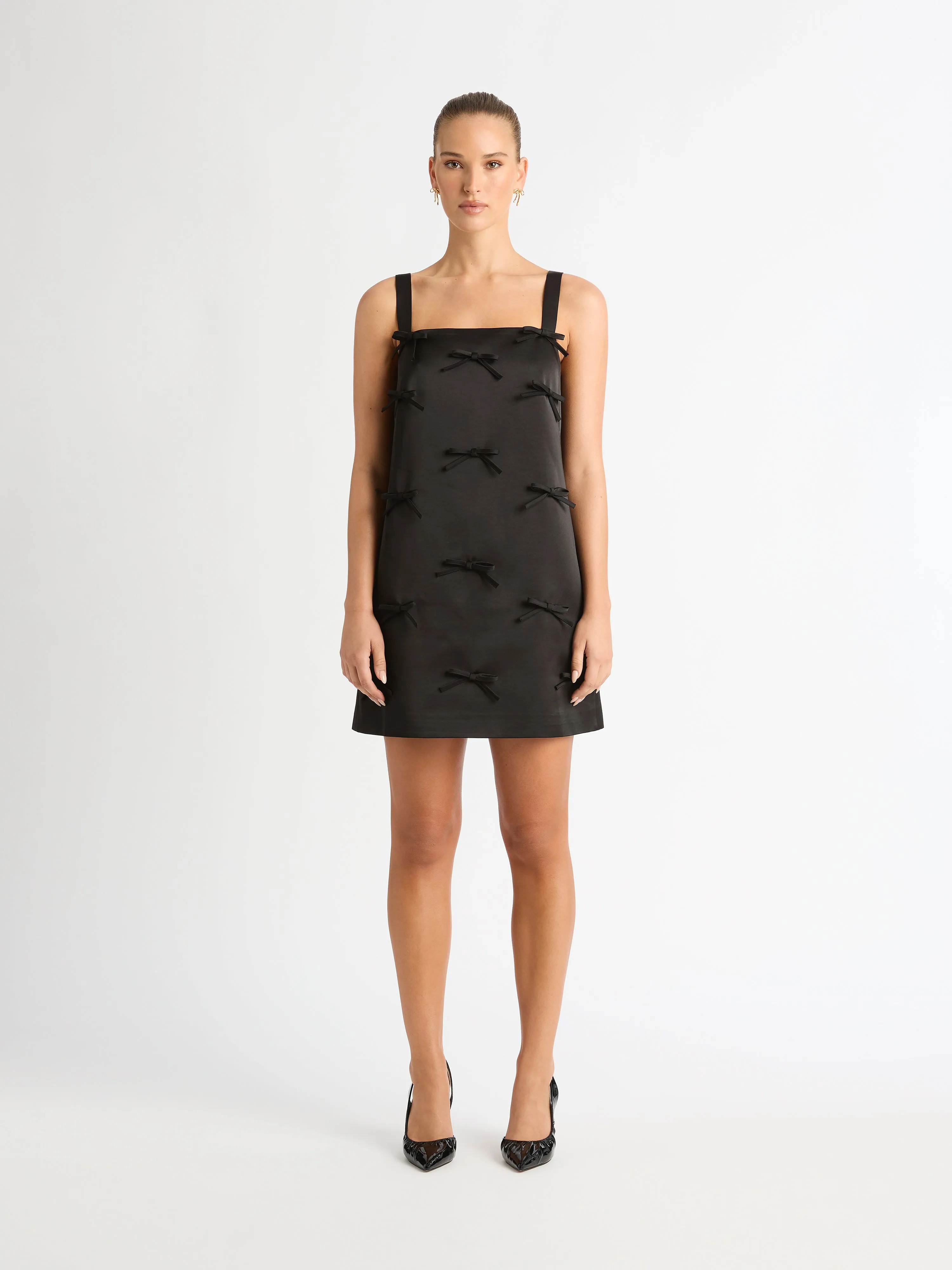 KALINA SHIFT MINI DRESS