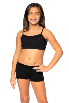 Kids Under Dress Black Shorts