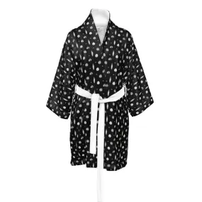Kimono Wrap - Hibiscus Dark Botanicals Collection