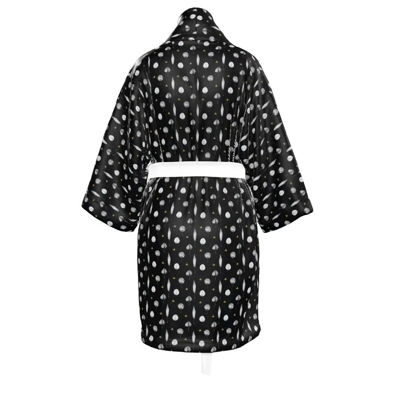 Kimono Wrap - Hibiscus Dark Botanicals Collection
