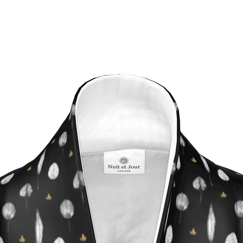 Kimono Wrap - Hibiscus Dark Botanicals Collection