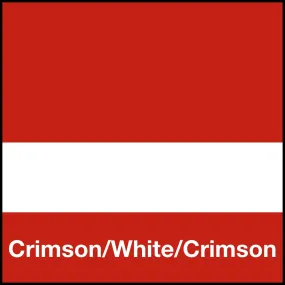 Lasermax 3-Ply Crimson/White/Crimson
