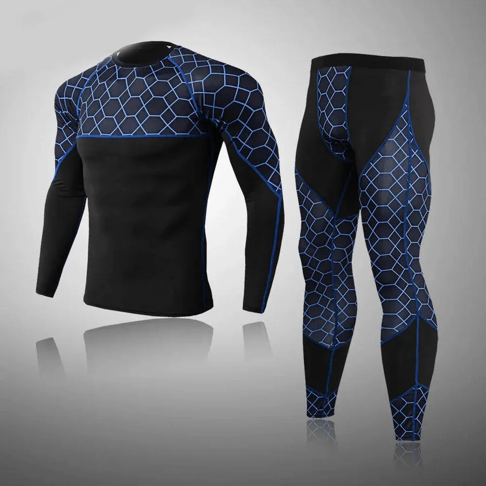 Men's Thermal Jersey and Leggings Set - SF2219