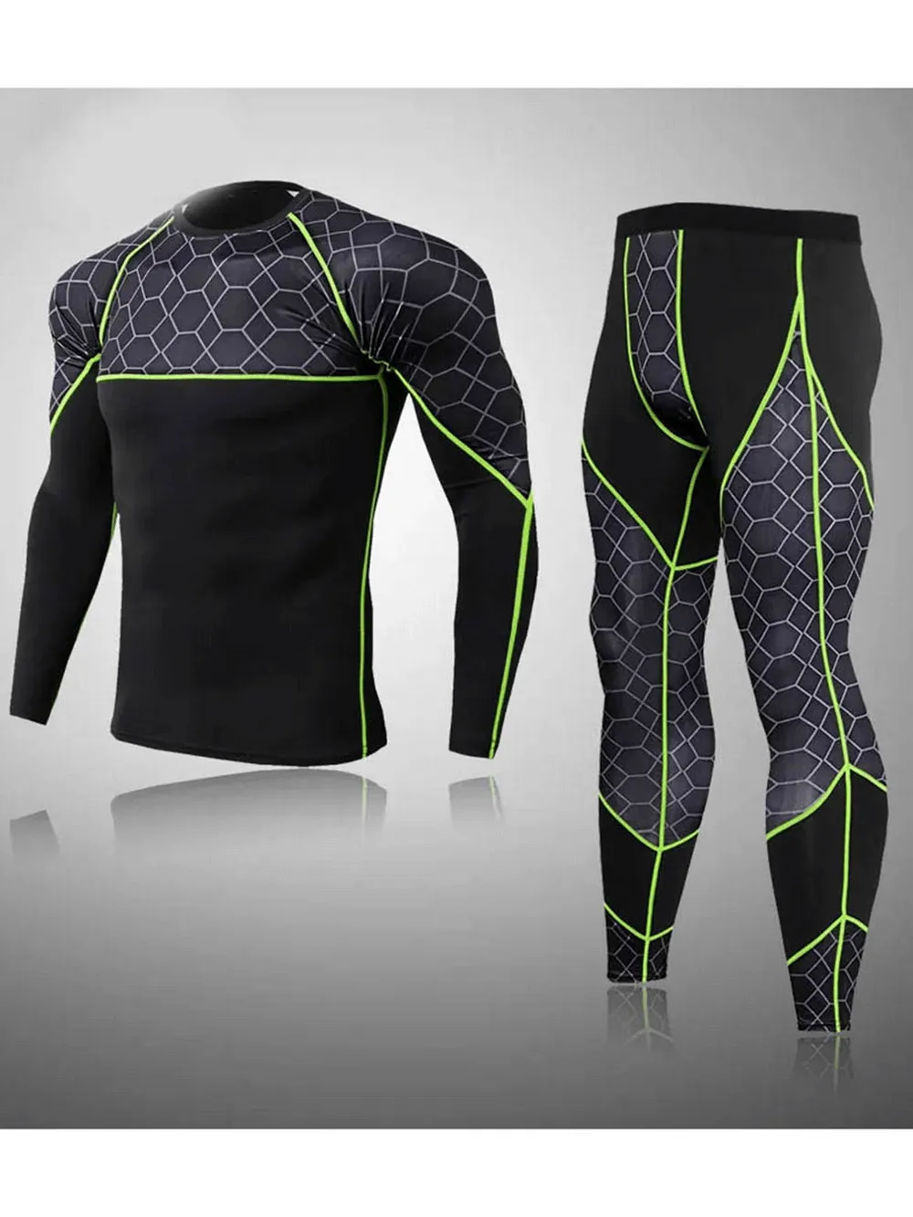 Men's Thermal Jersey and Leggings Set - SF2219