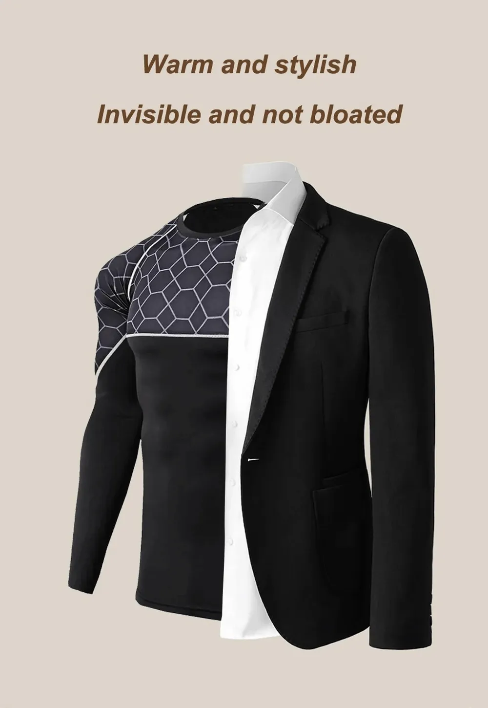 Men's Thermal Jersey and Leggings Set - SF2219
