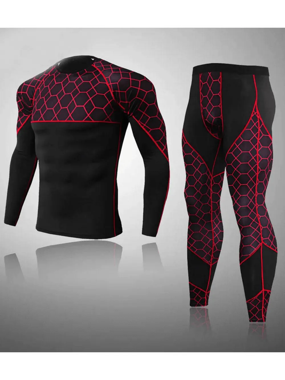 Men's Thermal Jersey and Leggings Set - SF2219