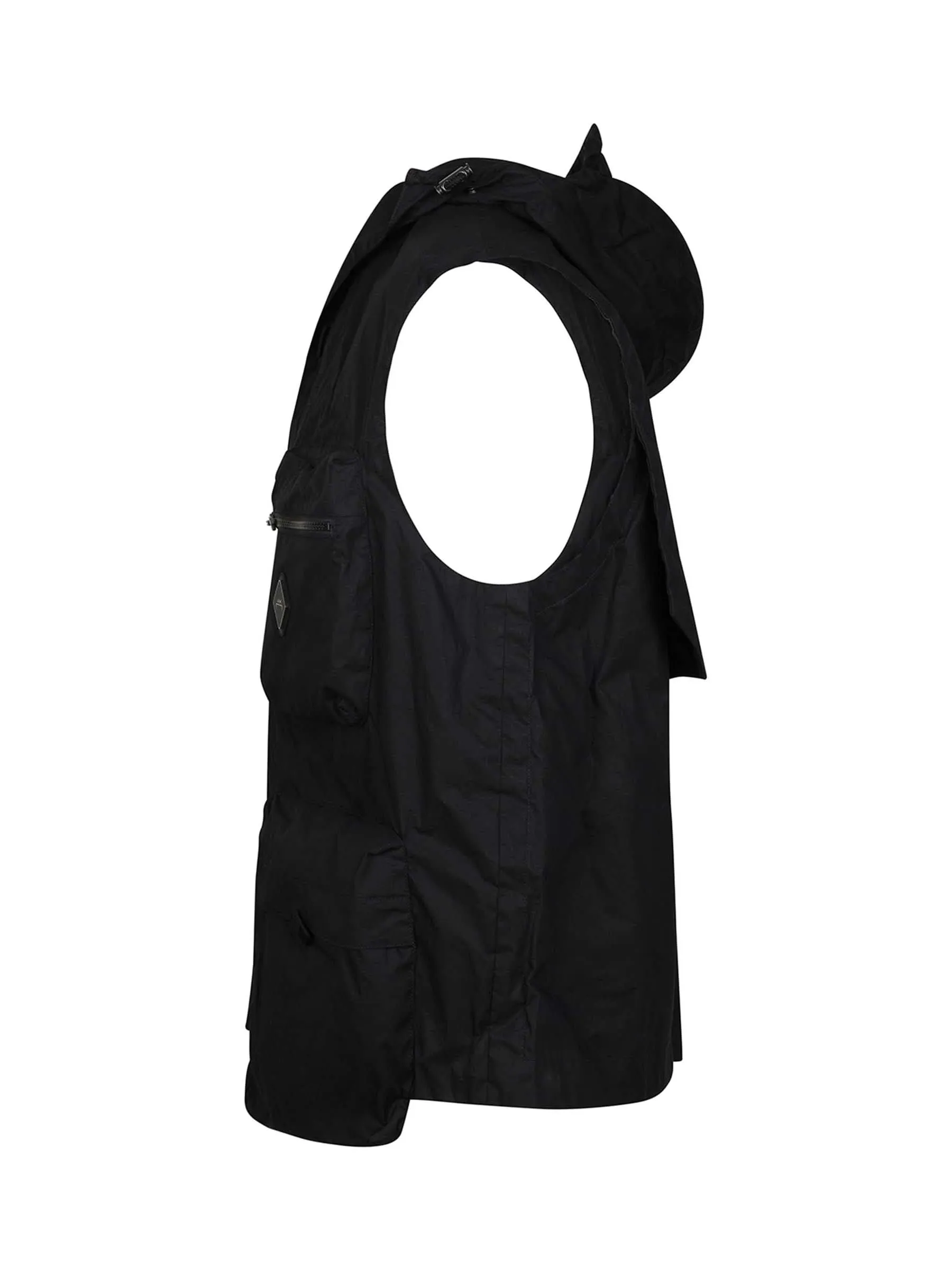 Modular Gilet in Black