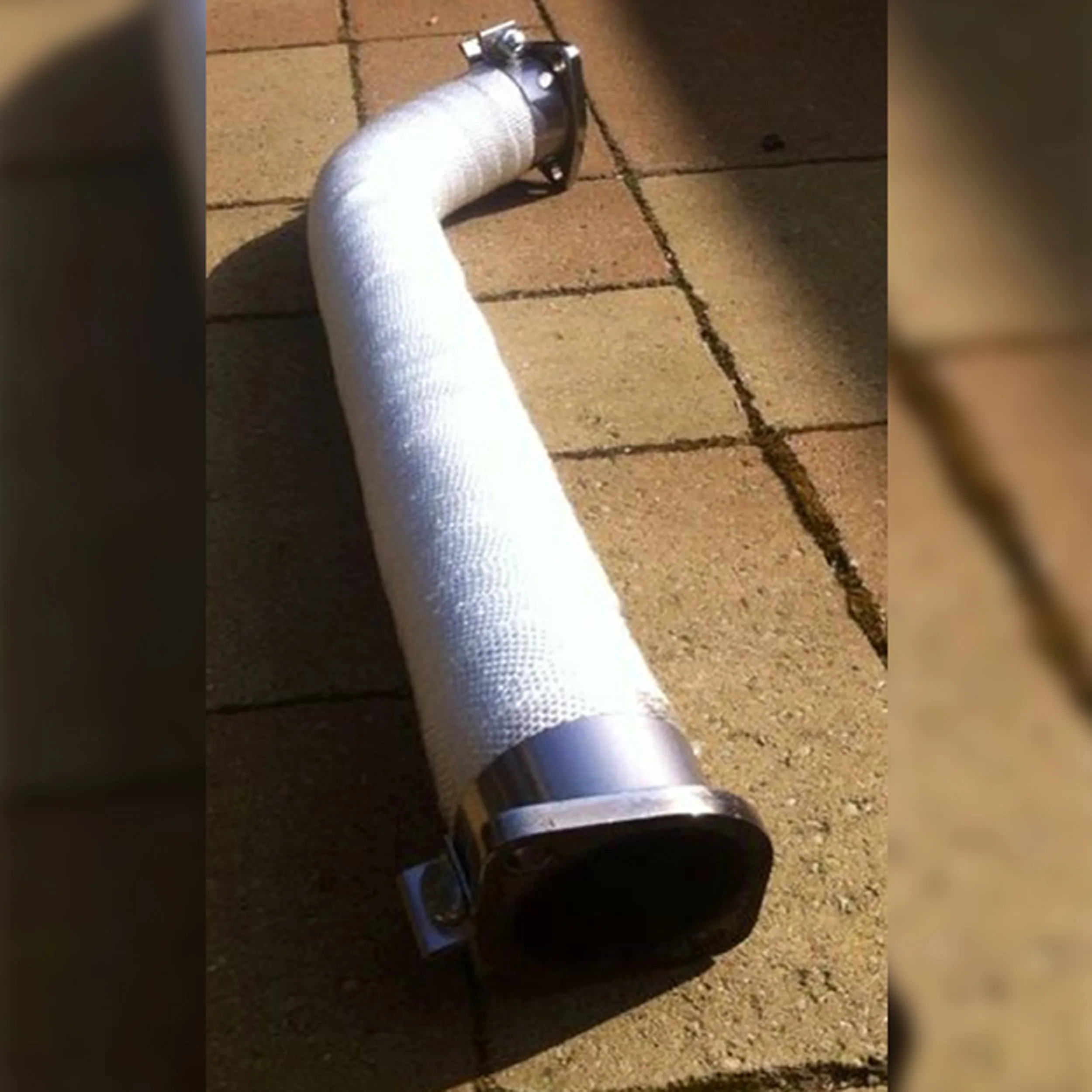 Motorcycle Exhaust Heat-Wrap 5CM x 10M White, 064101