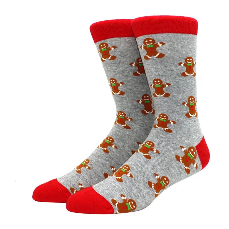 New Fashion Christmas Socks Fashion Christmas Tree Socks Gifts for Men and Women EU 38-44