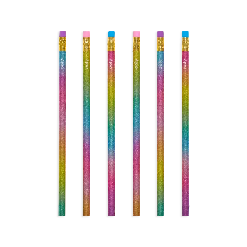 oh my glitter! graphite pencils - set of 6