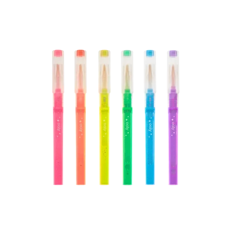 oh my glitter! neon highlighters