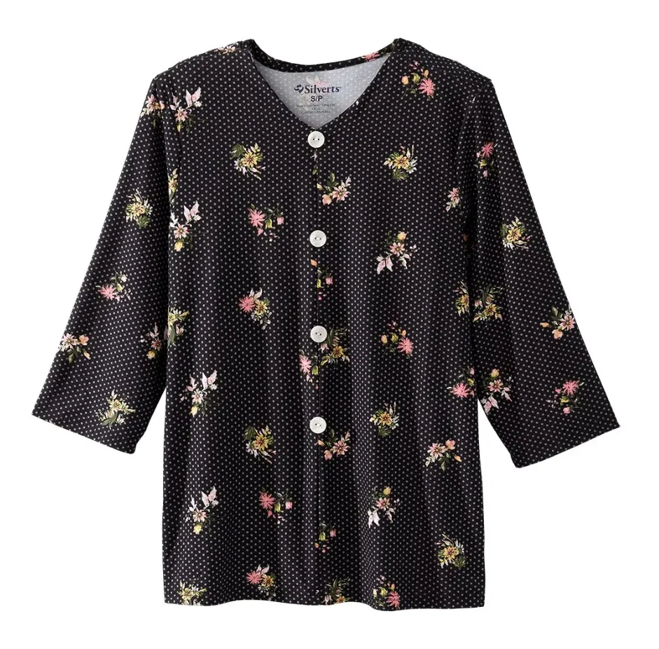 Open Back Top Faux Buttons
