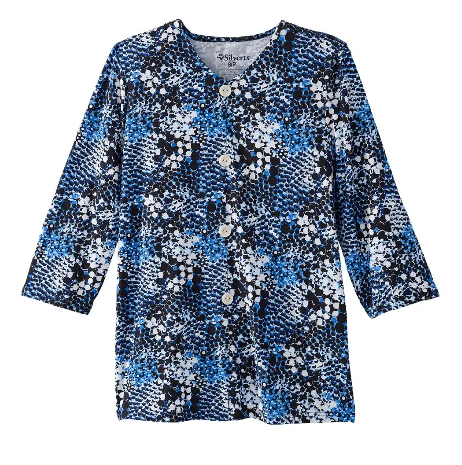 Open Back Top Faux Buttons