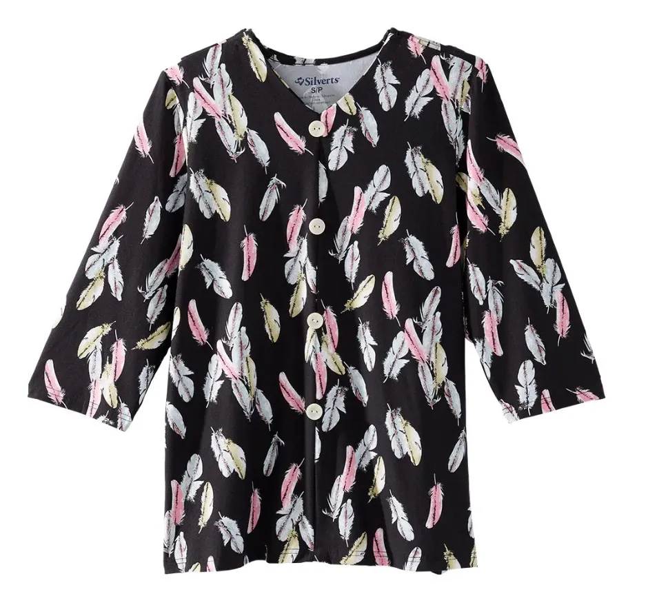 Open Back Top Faux Buttons