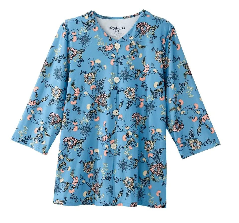 Open Back Top Faux Buttons
