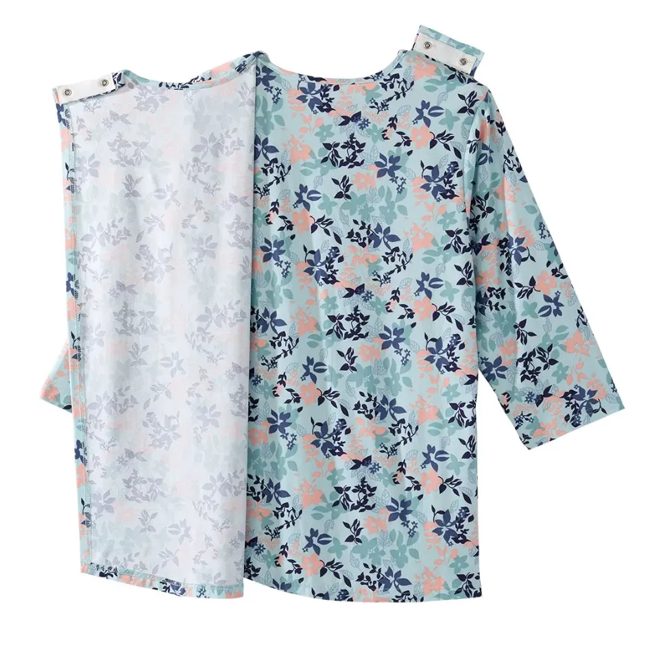 Open Back Top Faux Buttons