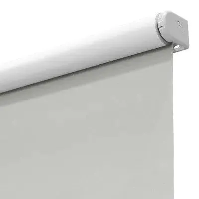 Open Box - 1pc 27"x72" Blackout Roller Window Shade with Slow Release System Gray - Lumi Home Furnishings