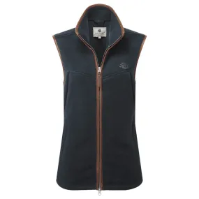 Oxford Fleece Gilet - Blue Melange by Shooterking