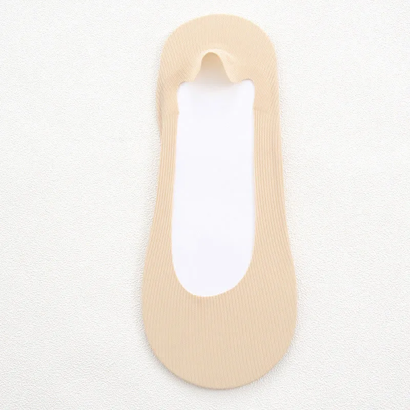 Plus Size Non-Slip No Show Socks(7 Pairs)