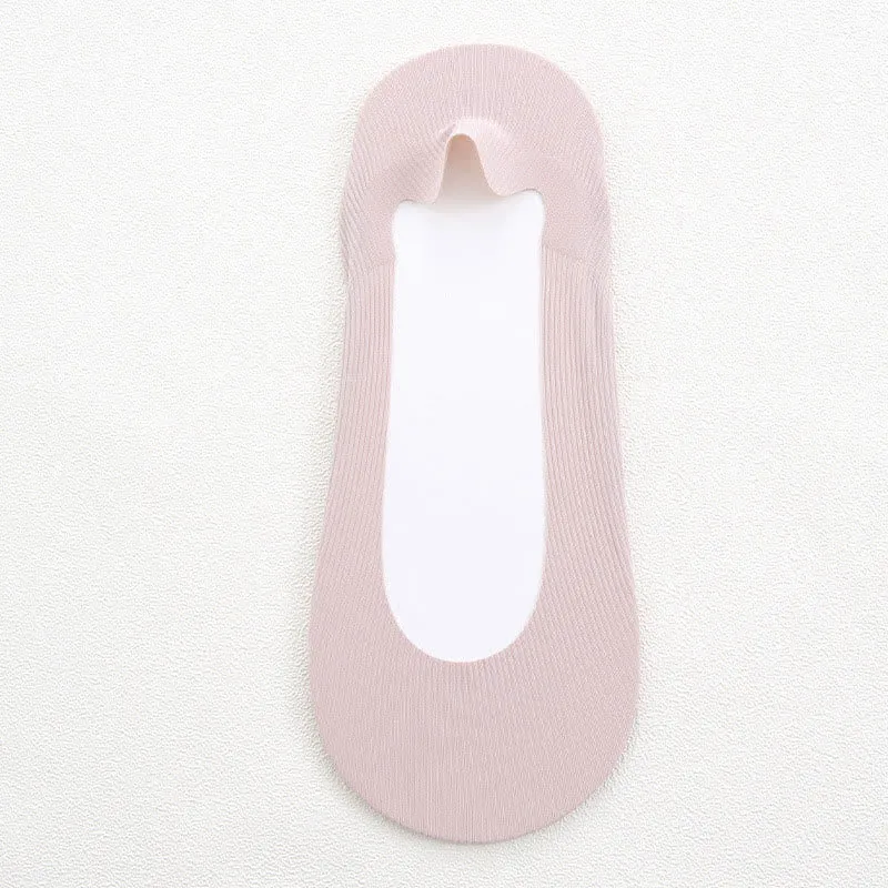 Plus Size Non-Slip No Show Socks(7 Pairs)